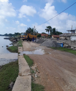 காரைநகர் பிரதேச சபை செயலாளர் மற்றும் ஐன்ஸ் ரீன் சனசமூக நிலையத் தலைவர் இடையே சந்திப்பு நடைபெற்றது. அதில் துறைமுக மேம்பாடு, உபதண்ணீர் குழாய் இணைப்பு, கிராமத்தில் கல் மற்றும் தார் வீதி அமைத்தல் தொடர்பான விவாதம் இடம்பெற்றது.